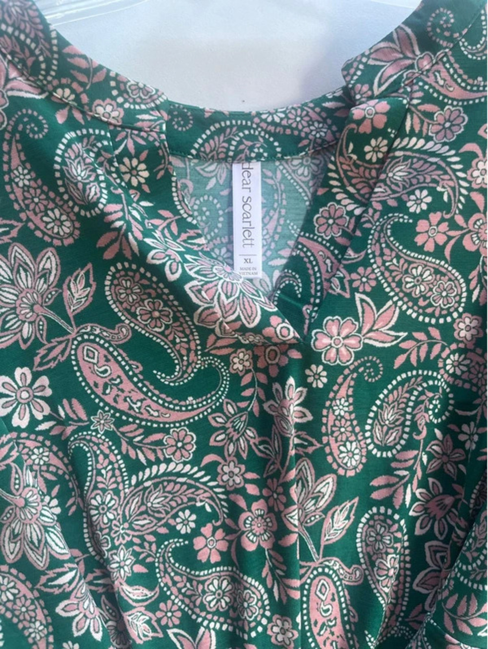 XL flared sleeve shirt blouse - Picture 3 of 5
